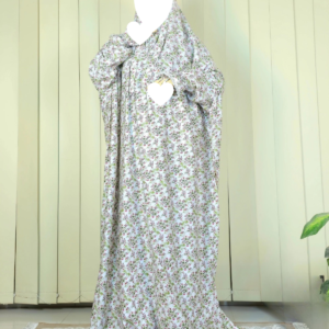 White Olive Salah Long Khimar